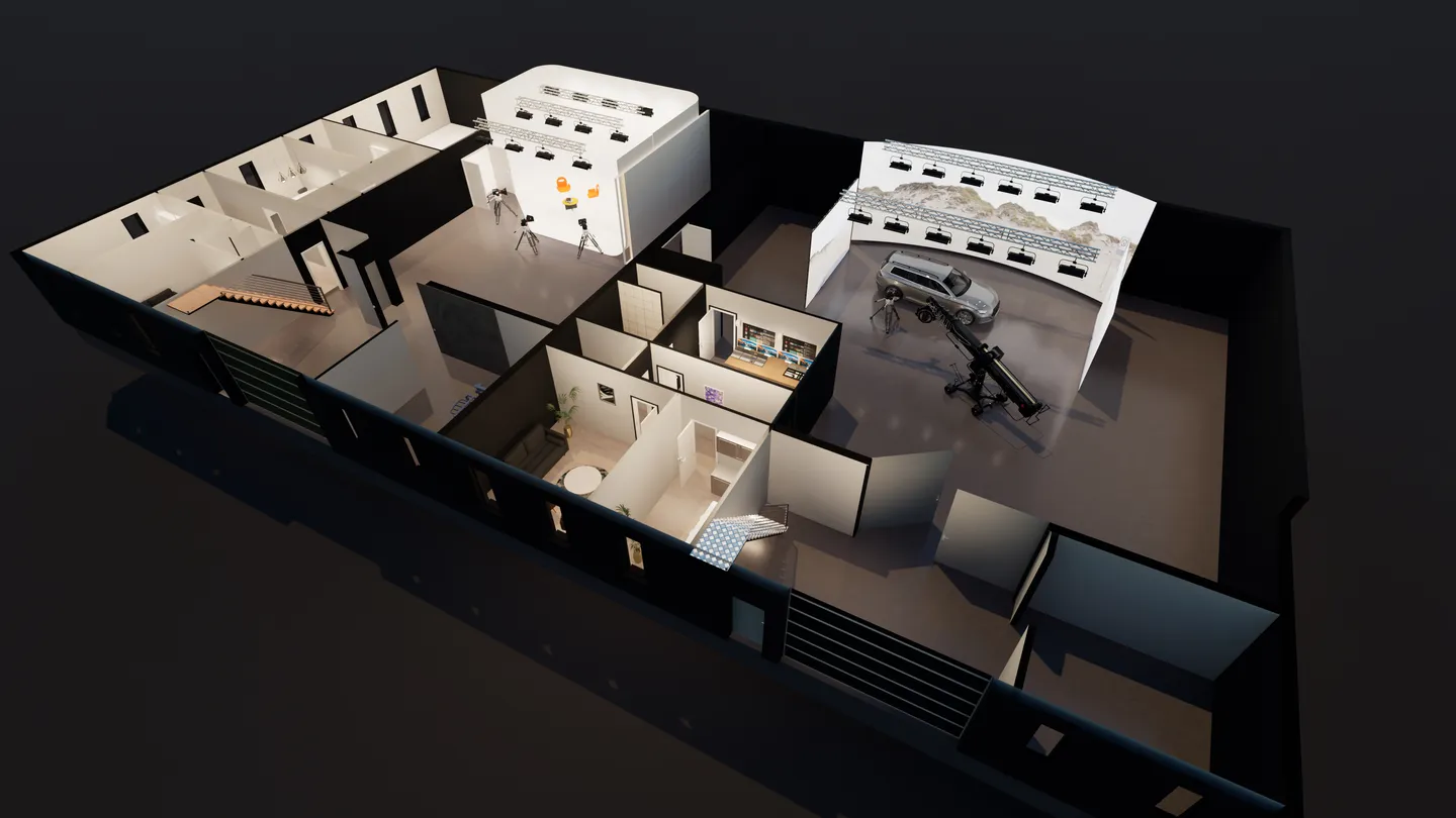 Overview of the Nextnew studio facility